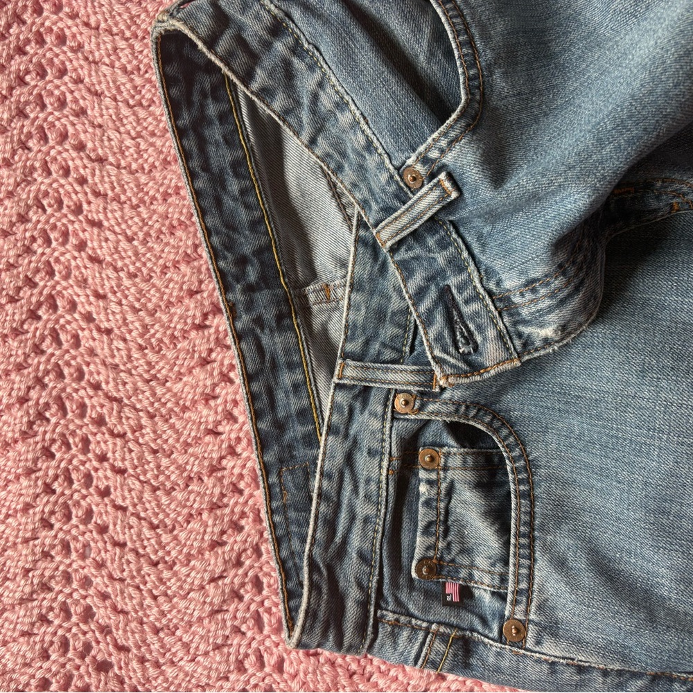 Polo Ralph Lauren Blue Jeans (With one of a kind American flag detail!)